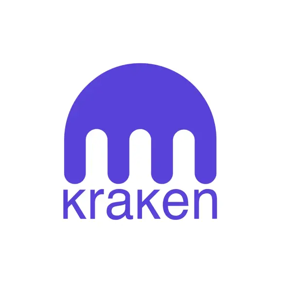 Het logo van Kraken